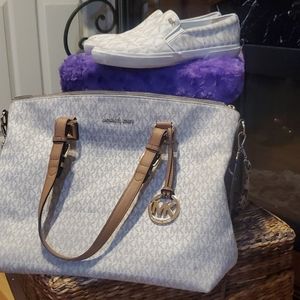 Micheal Kors purse and shoes